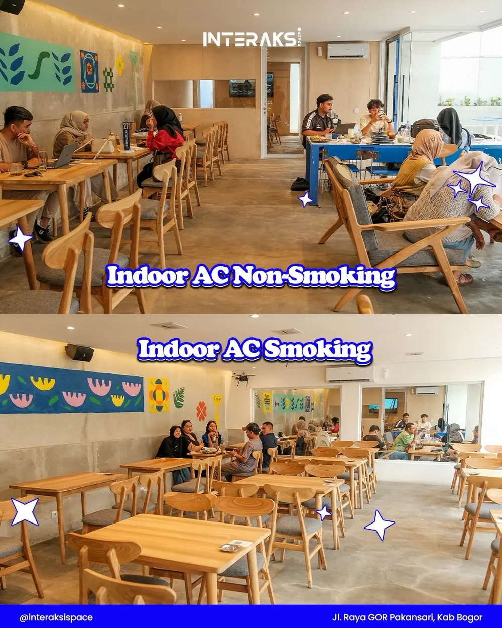 Ruang indoor Interaksi Space Pakansari