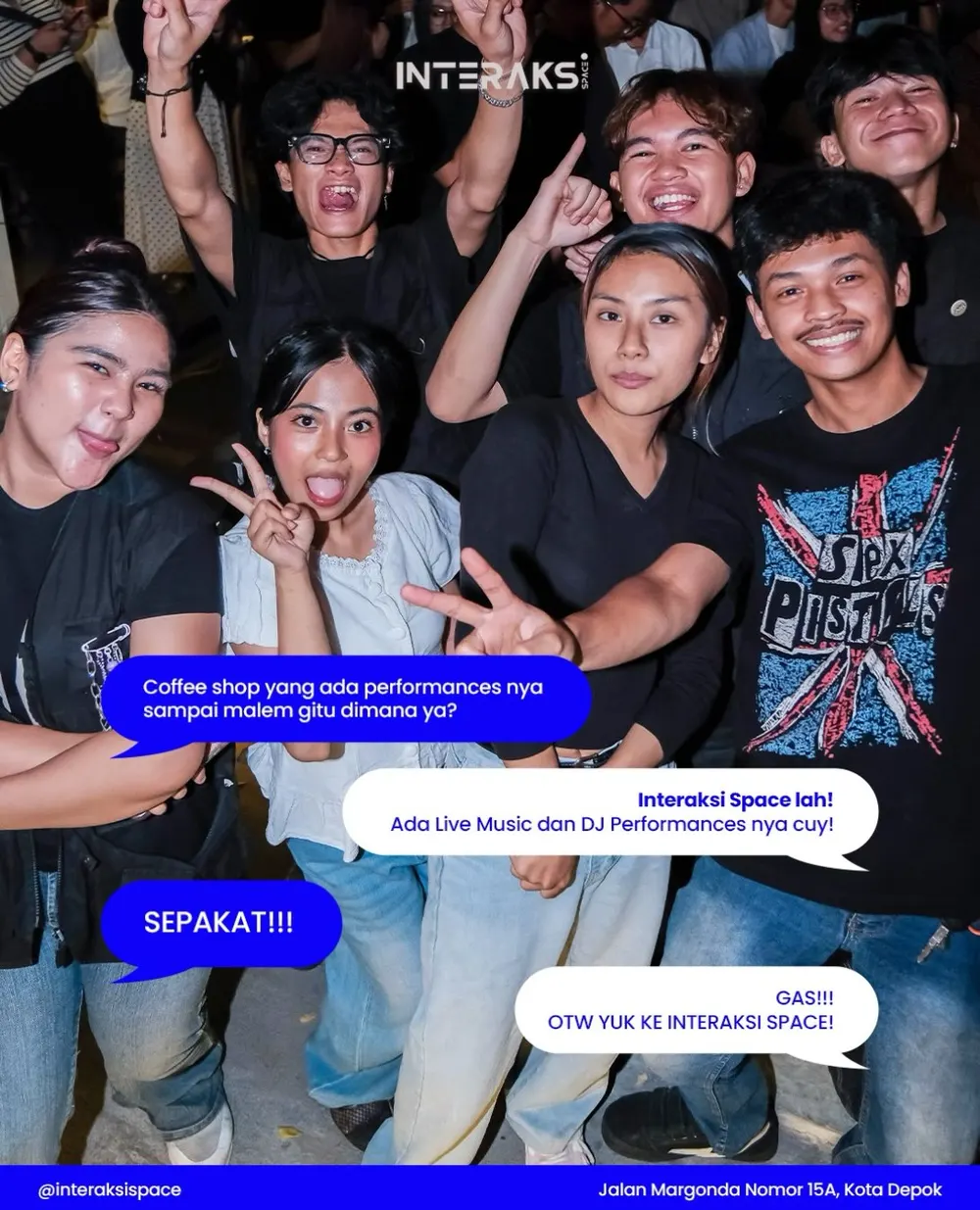 Pengunjung Interaksi Space Depok